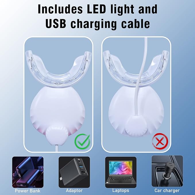 Rechargeable Teeth Whitening Kit