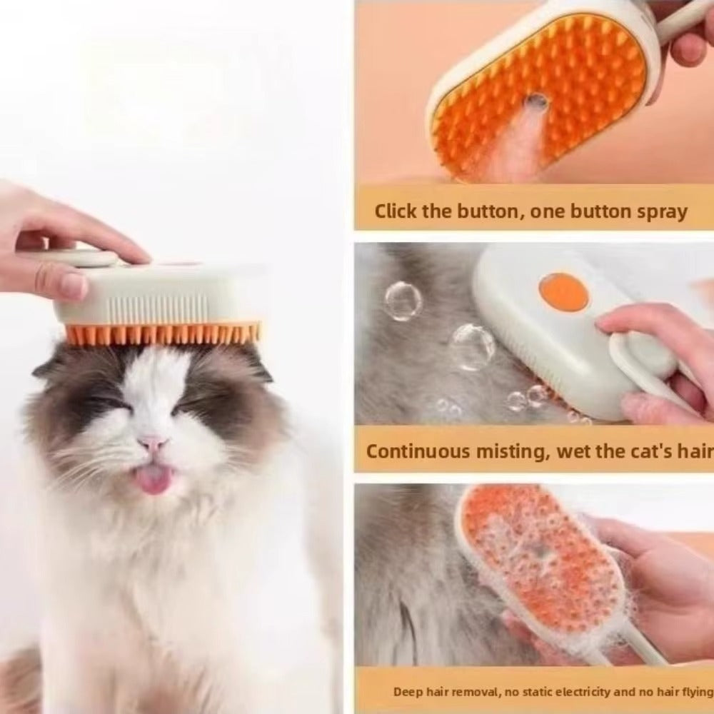 3 In 1 Electric Pet Hair Brush